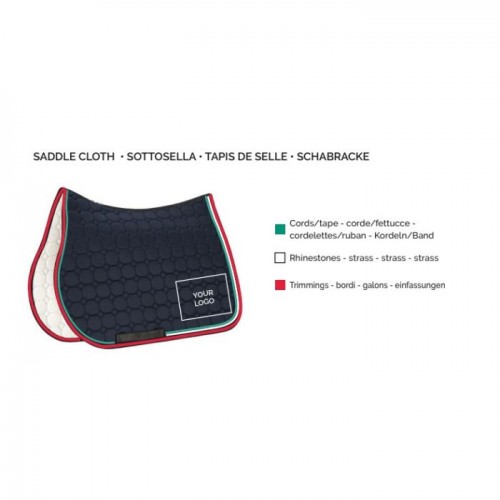 Equiline Saddlepad with Eco Lambskin Laidback