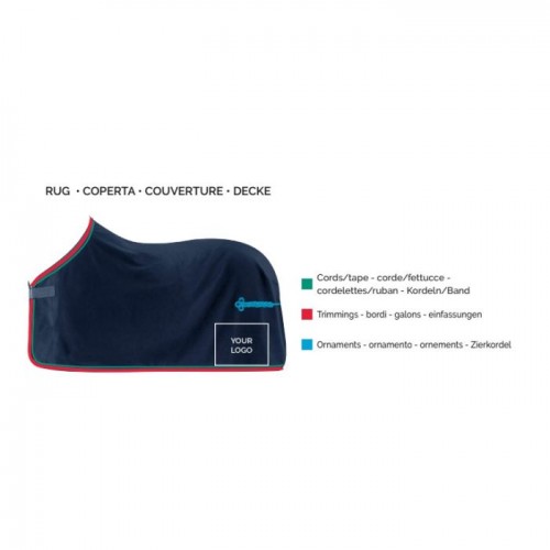 Equiline Fleece Rug Hugo