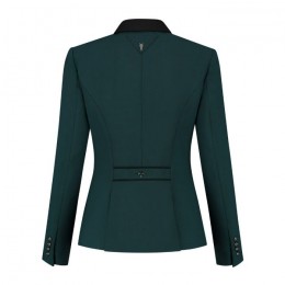 Juul C SS'23 competition jacket Emerald black swarovski