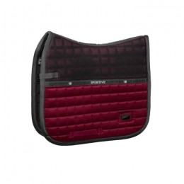 Equestrian Stockholm FW'22 Sportive Dark Bordeaux dressage pad