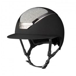 Kask Star Lady Chrome 2.0 Crystals Carpet Black-Silver