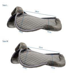 Stübben Pad Dressage Streamline Lambswool