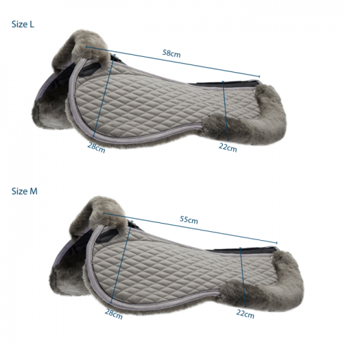 Stübben Pad Dressage Streamline Lambswool Adjuster