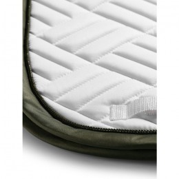 Equestrian Stockholm FW'24 Striking Valley Modern White Dressage Saddlepad