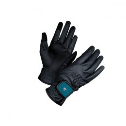 Equestrian Stockholm FW25 Teal Blue Handschoenen