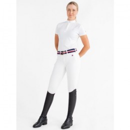 Tommy Hilfiger SS'23 Rhinestone Performance Competition Shirt