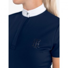 Tommy Hilfiger SS'23 Rhinestone Performance Competition Shirt