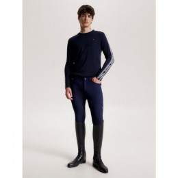 Tommy Hilfiger SS'24 Men's Logo Sweater Seattle Jacquard