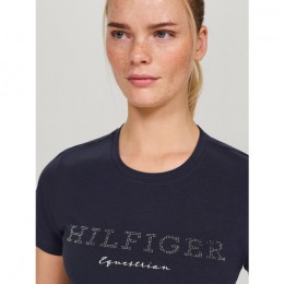 Tommy Hilfiger SS25 T-shirt Rhinestone Belmont