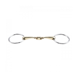 Busse Double jointed loose ring snaffle Kaugan 16mm