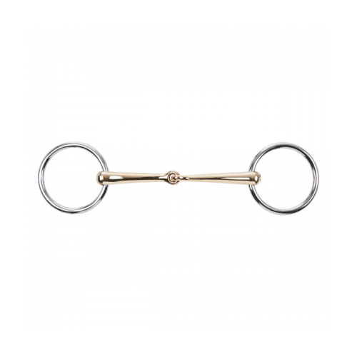 Busse Single Jointed Loose Ring Bradoon Kaugan 12 mm