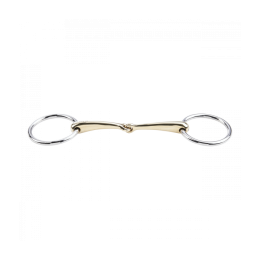 Busse Single Jointed Loose Ring Bradoon Kaugan 12 mm