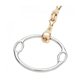 Busse Double-Jointed Anatomical Soft-Ring Loose Ring Snaffle Kaugan 16 mm