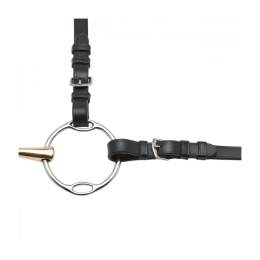 Busse Double-Jointed Anatomical Soft-Ring Loose Ring Snaffle Kaugan 16 mm