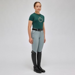 Cavalleria Toscana SS'24 CT Girls Logo Cotton T-Shirt
