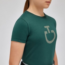 Cavalleria Toscana SS'24 CT Girls Logo Cotton T-Shirt