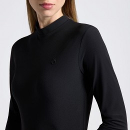 Cavalleria Toscana SS25 CT Jersey L/S Training Polo 3D Stamp Logo Women