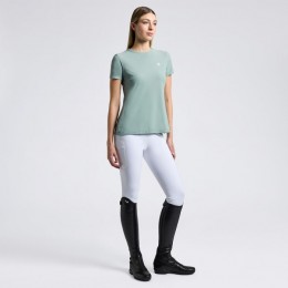 Cavalleria Toscana SS25 CT Jersey T-Shirt 3D Logo Women