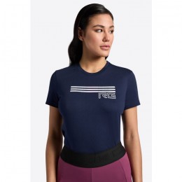 RG SS'24 Triple Bar Cotton T-Shirt Woman