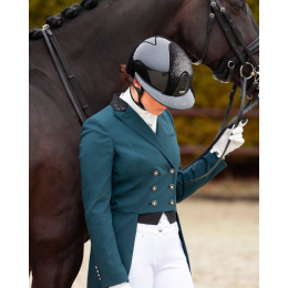 Juulc SS'24 Tailcoat Emerald Swarovski