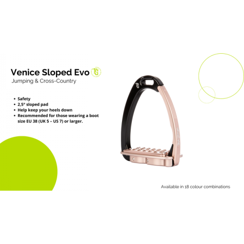 Tech Stirrups Venice EVO Sloped