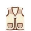 Moonrise Kids Bodywarmer Wool Pompom