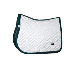 Equestrian Stockholm SS'24 Dramatic Monday Modern White Jump saddlepad