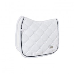 Equestrian Stockholm dressage pad White Perfection