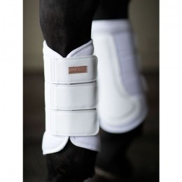 Equestrian Stockholm Classic Mesh Brushing boots White Rose