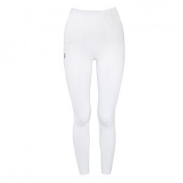 Equestrian Stockholm SS'24 Wit Compressie Tights jump