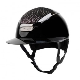 Kask Star Lady Pure Shine Chrome 2.0 Black Crystals Waterfence Vintage Rose Mix