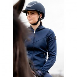 Kask Star Lady Chrome 2.0 Navy Crystals Waterfence Black Diamond Mix