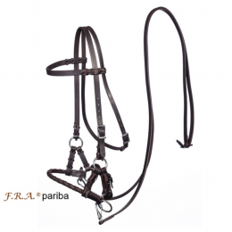 F.R.A. безтрензельная Sidepull уздечка Pariba