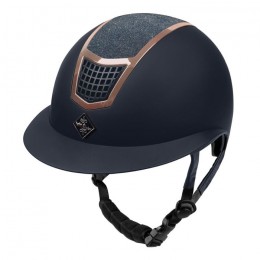 Fair Play Cap Quantinum Eclipse Wide Visor Navy Rosé Gold