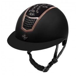 Fair Play Helmet Quantinum Fleur Rosegold Wide Visor