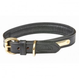 Weatherbeeta Leather Dog Collar Padded