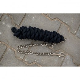 HB Cotton Lead Rope with Chain