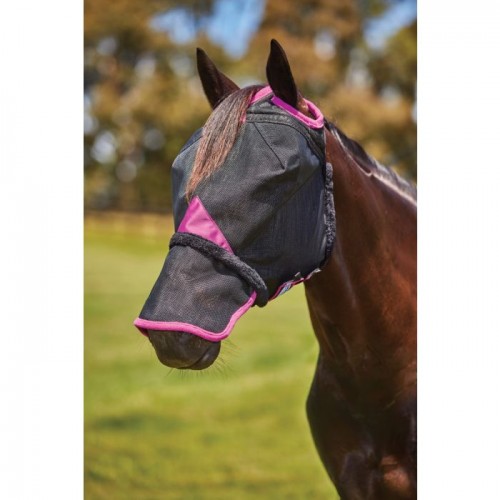 Weatherbeeta ComFiTec Deluxe Durable Fly Mask with nose