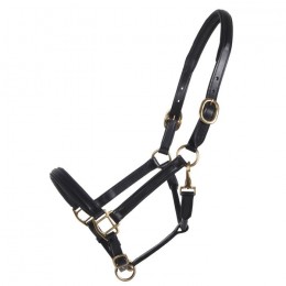 QHP Head collar leather delicate