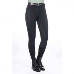 HKM SS'24 Riding Breeches Harbour Island Denim Full Grip