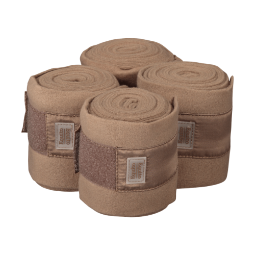 Equito Fleece Bandages Milk Chocolate