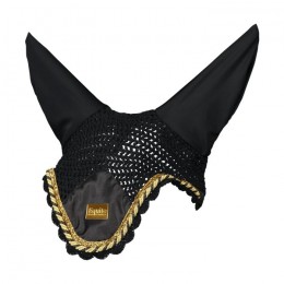 Equito Ear Bonnet Black Gold