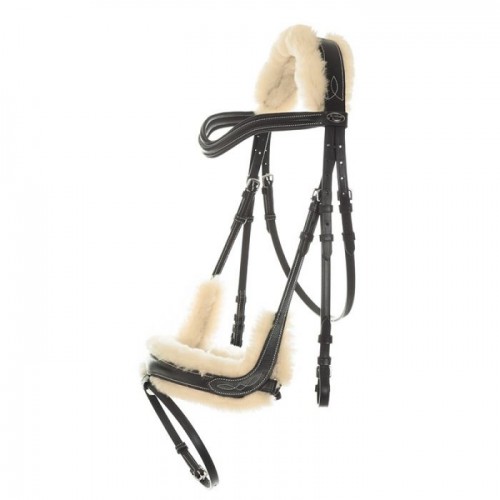 Kavalkade Bridle Ivy Lambs wool