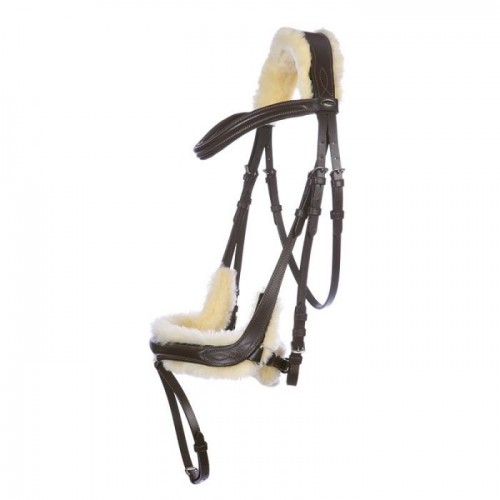 Kavalkade Bridle Ivy Lambs wool