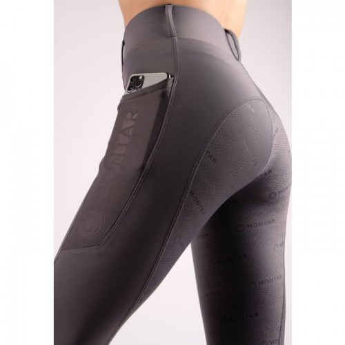 Montar SS'22 Jayla embossed logo riding tights