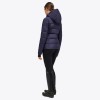 Cavalleria Toscana FW'22 Matte Jersey Quilted Hooded Puffer Jacket Women