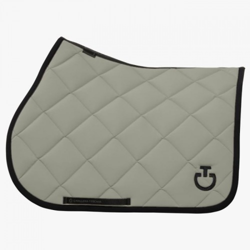 Cavalleria Toscana FW'22 Diamond Quilted Jersey Jumping Saddle Pad