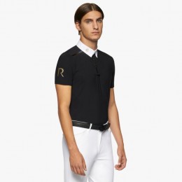 Cavalleria Toscana FW'22 R-EVO Premier Jersey S/S Competition Zip Polo Men