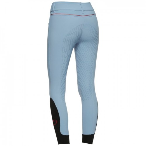 Cavalleria Toscana SS'22 CT Team Red Stripe Full Grip Breeches Ladies