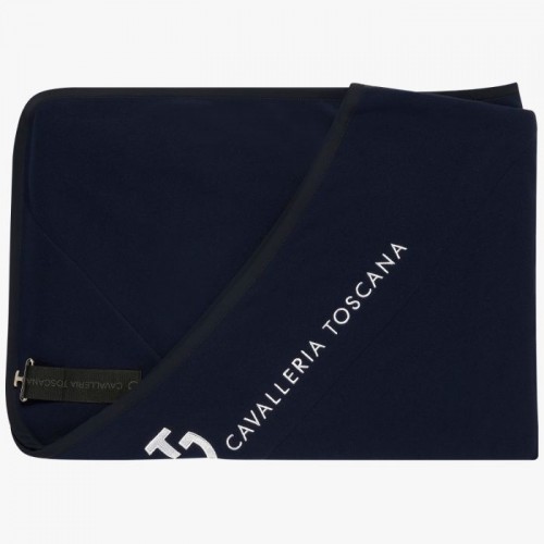 Cavalleria Toscana FW'23 CT Logo Fleece Rug